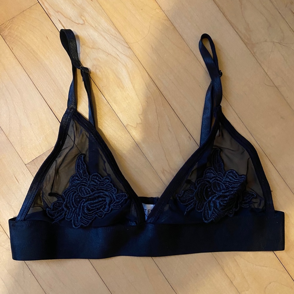 Out from Under embroidered bralette